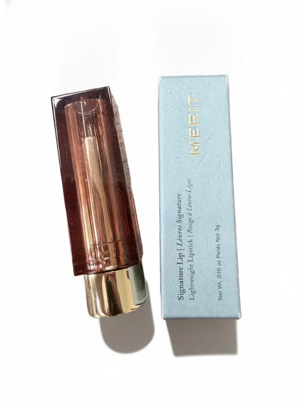Merit Signature Lip Lightweight Lipstick - Tiger